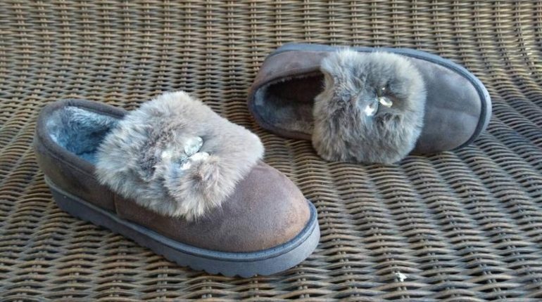 Меховые туфли, зимние туфли