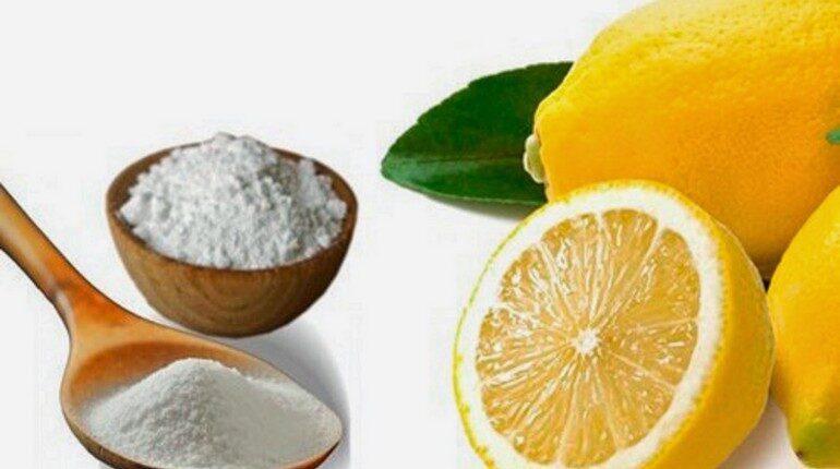 лимон и сода, натуральные средства для уборки дома