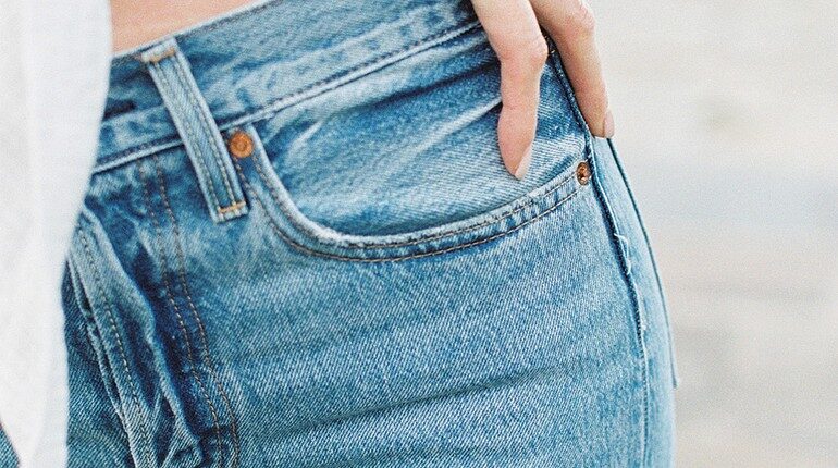 джинсы, карман на джинсах