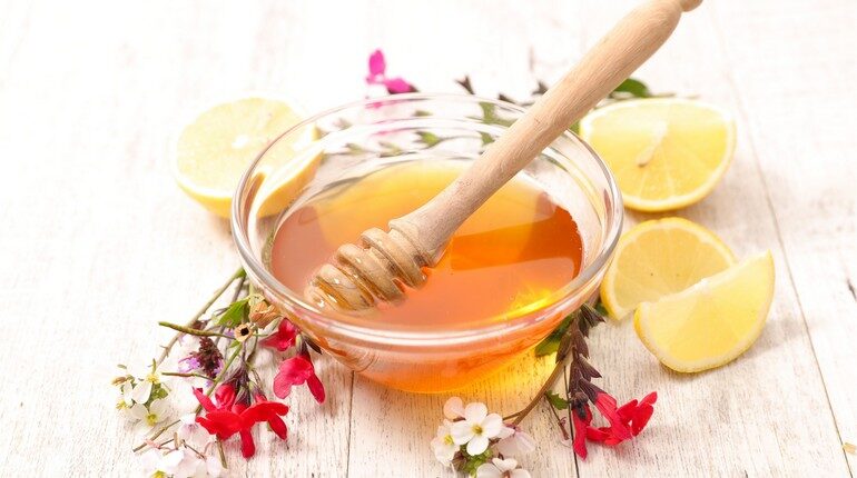 мед с лимоном, средство от повышенного давления, природные средства лечения гипертонии